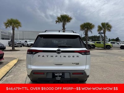 2026 Nissan Pathfinder Platinum