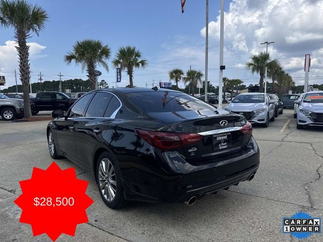 2022 INFINITI Q50 LUXE