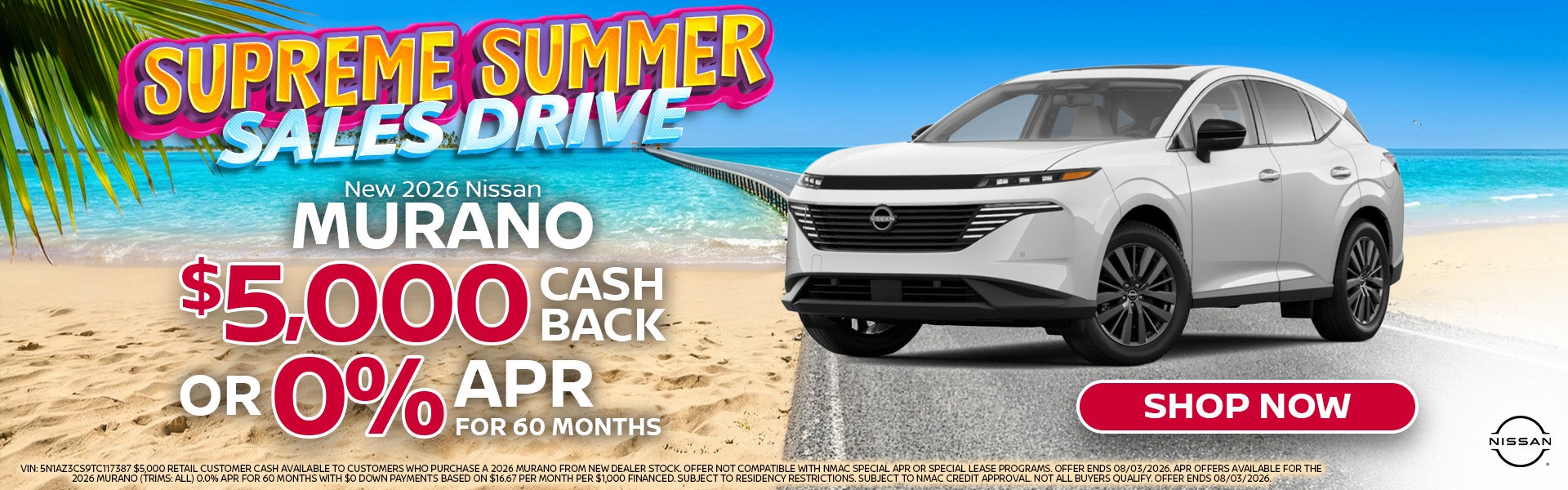 New 2026 Nissan  MURANO