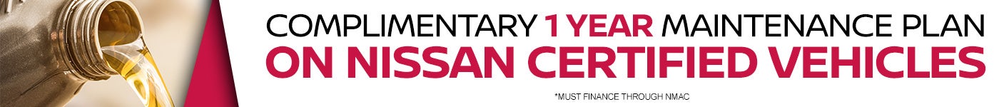 Complimentary 1 Year maintenance Plan